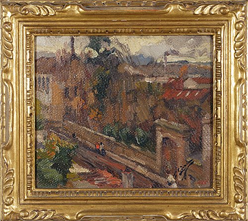 Paisatge industrial, 1925, Francisco Gimeno