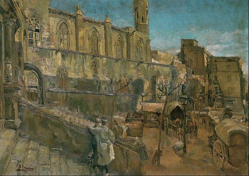 Plaza del Rey, 1896, Francisco Gimeno
