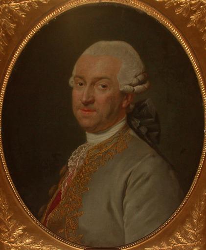Portrait d'homme en habit gris, 1750, Joseph Aved