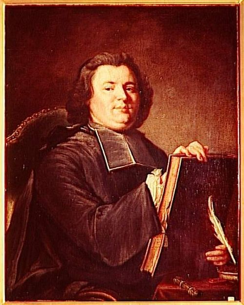 Portrait d'abbé Nicolas-Sylvestre Bergier, 1713, Joseph Aved