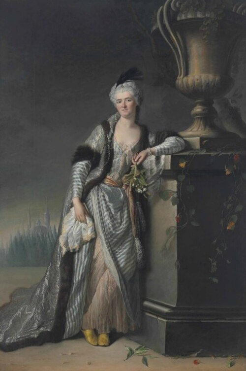 Marie de Guérin du Treuil, marquise de Sainte-Maure d'Origny, 1743, Joseph Aved