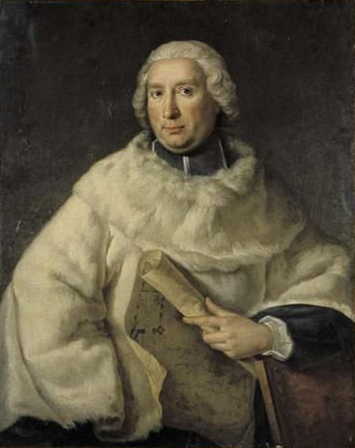 Portrait d'un architecte ecclesiastique, 1766, Joseph Aved