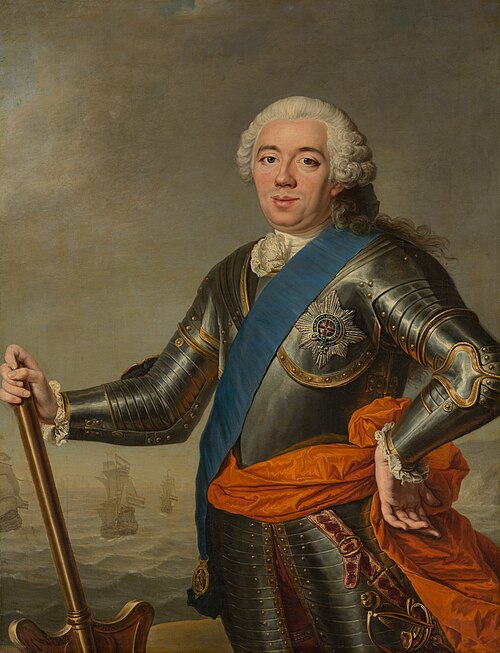 Posthumous Portrait of William IV (1711-1751), 1751, Joseph Aved