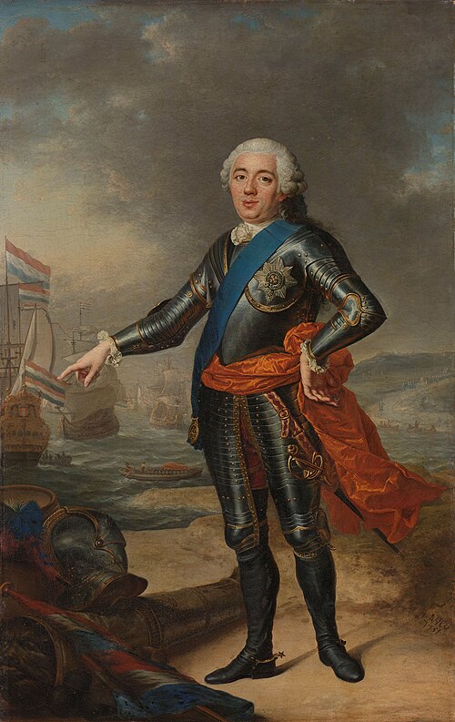 Portrait of William IV (1711–1751), Prince of Orange, 1751, Joseph Aved