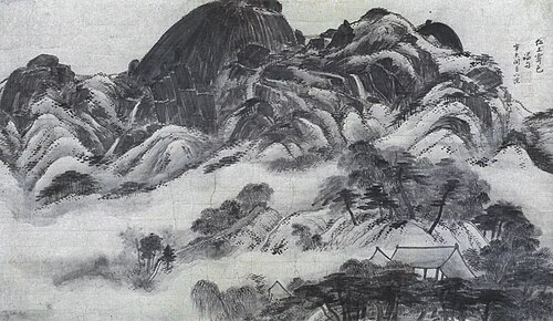 Inwang jesaekdo, 1751, Jeong Seon