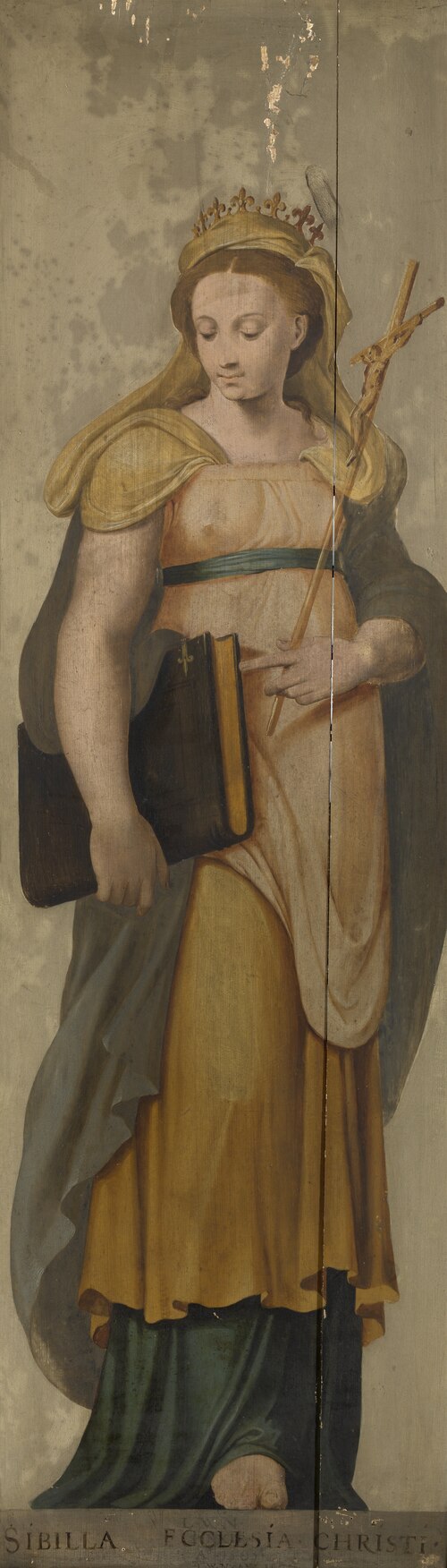 The Sibyl and the Church, 1565, Lambert van Noort