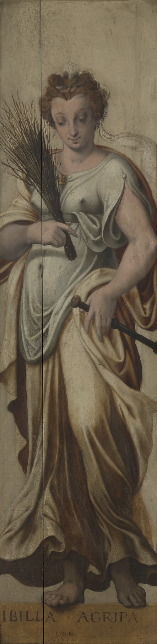 Sibyl Agrippina, 1565, Lambert van Noort