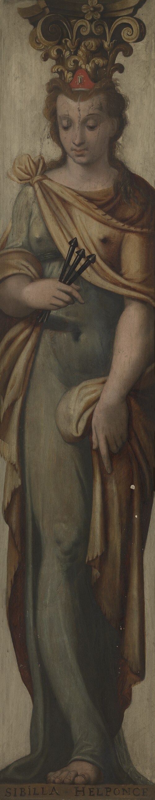 Sibyl from Hellespont, 1565, Lambert van Noort