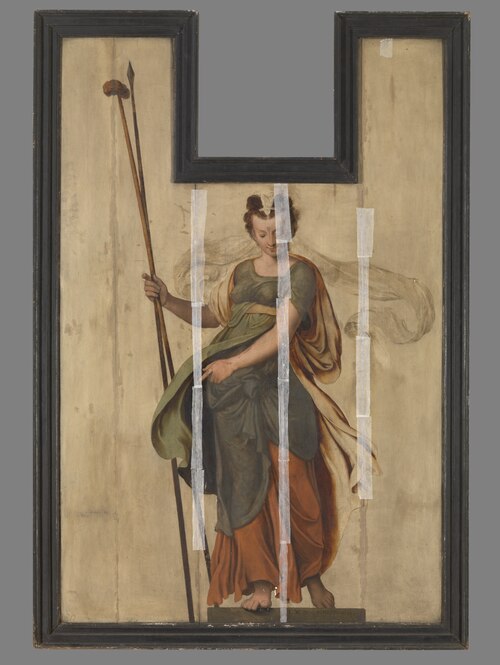 Sibyl with Lance and Sponge, 1565, Lambert van Noort