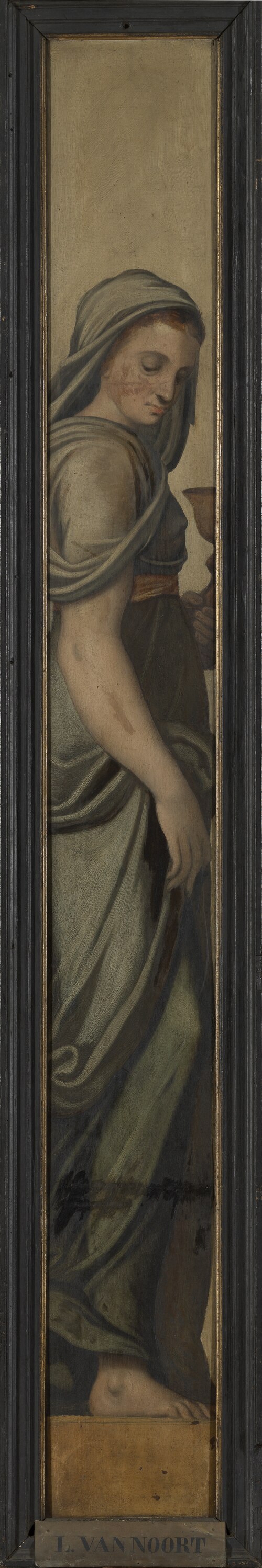 Sibyl with Chalice, 1565, Lambert van Noort