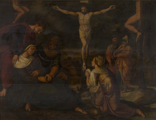 Crucifixion, 1565, Lambert van Noort
