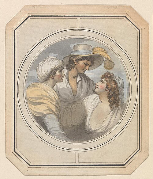 Group of Three Young Women, , Biagio Rebecca