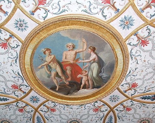 Jupiter with Mercury, Venus and Cupid, 1787, Biagio Rebecca