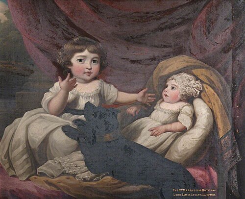 John Crichton-Stuart (1793–1848), Lord Mount Stuart, and Brother, the Honourable Patrick Stuart (179, , Daniel Gardner