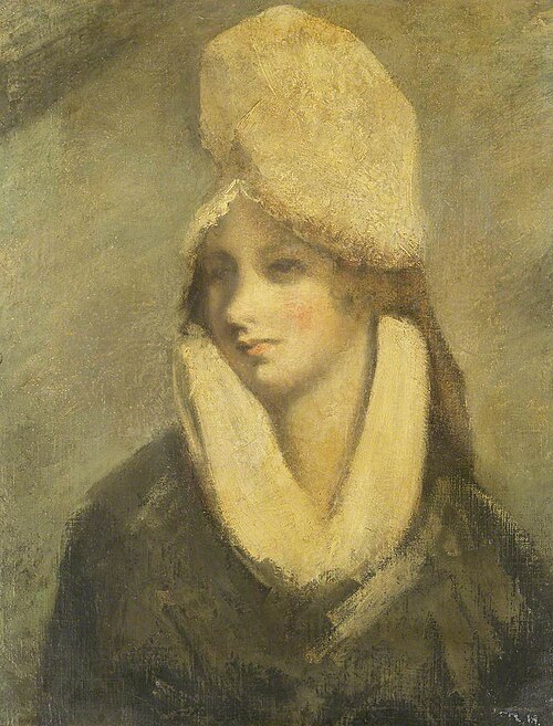 Portrait of a Woman* (verso), , Daniel Gardner