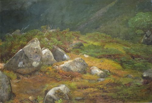 Stein og lyng, 1862, Anders Monsen Askevold