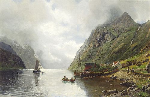 Norwegian fjord landscape, , Anders Monsen Askevold