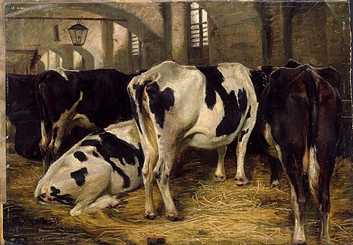 Cowshed, 1856, Anders Monsen Askevold