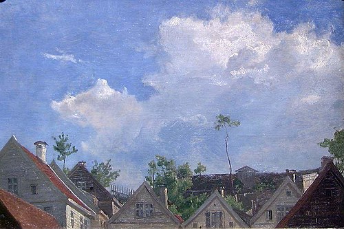 View from Bergen, 1859, Anders Monsen Askevold