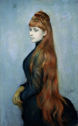 Portrait d'Alice Louis-Guérin, 1884, Paul César Helleu