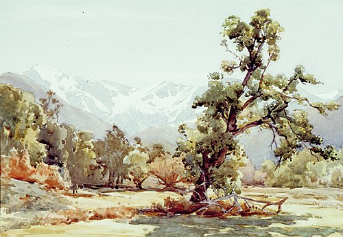 Winter Sunshine, Kaikoura, , Alfred Baxter