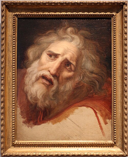Tête de Laocoon, 1790, Andrea Appiani