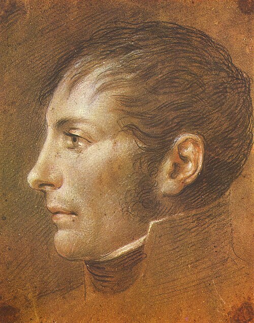 Porträt des Eugène de Beauharnais (1781-1824), 1800, Andrea Appiani