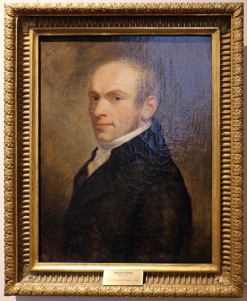 ritratto del musicista bonifacio asioli, 1850, Andrea Appiani