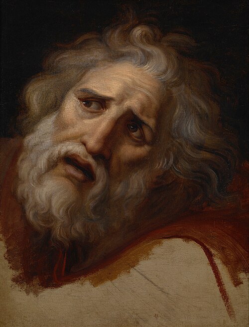 Tête de Laocoon, 1790, Andrea Appiani