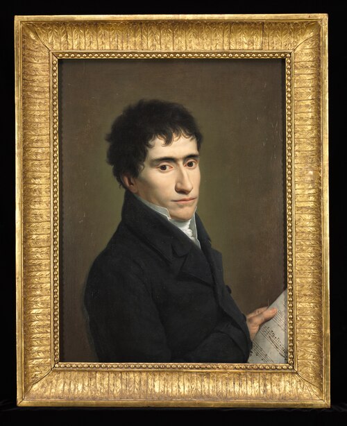 Portrait of a Musician, 1800, Andrea Appiani