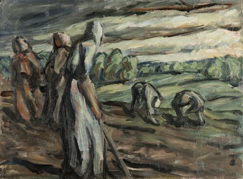 Potato Pickers, 1924, Ester Almqvist