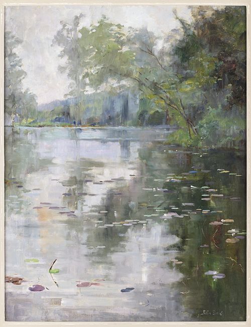 Nénuphars, 1887, Julia Beck