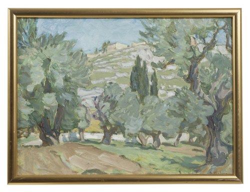 Study from Jerusalem, , Anna Boberg