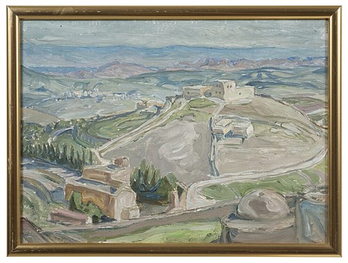 Study from Gethsemane, 1921, Anna Boberg