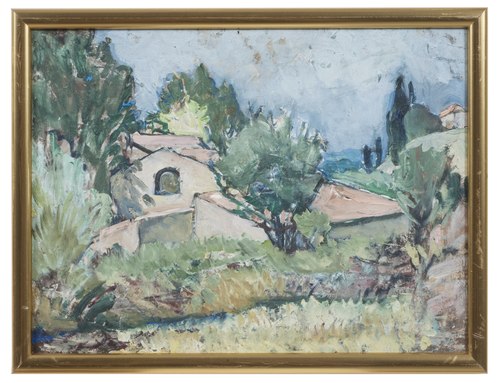 Study from the South of France, 1927, Anna Boberg
