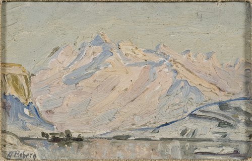 The Sun over Lofoten. Study, 1920, Anna Boberg