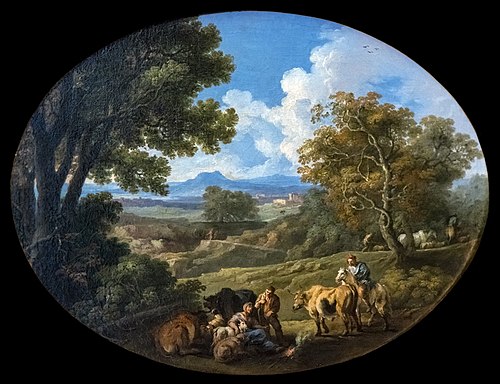 Paysage, 1741, Andrea Locatelli