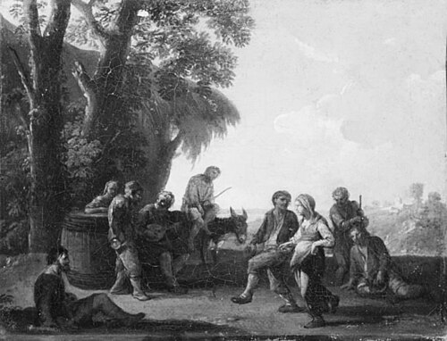 Peasants Merry-Making, 1724, Andrea Locatelli