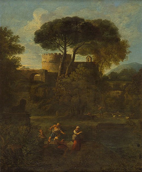 Grabmal der Cecilia Metella, 1720, Andrea Locatelli