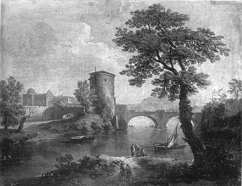 Ideallandschaft, 1700, Andrea Locatelli