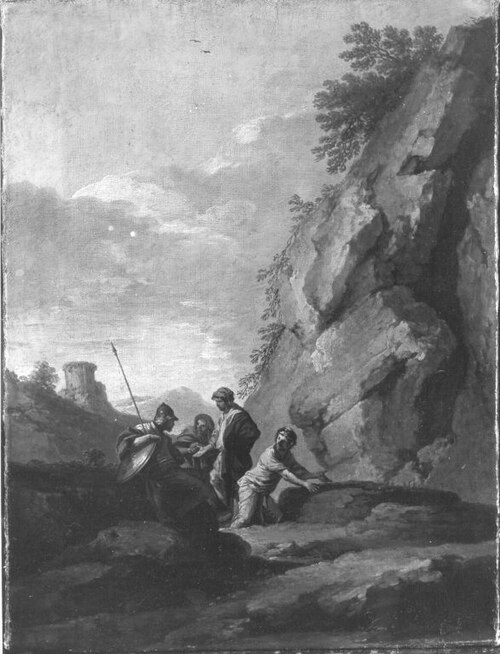 Felsenlandschaft, 1700, Andrea Locatelli