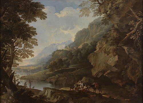 Sabine Mountains, 1730, Andrea Locatelli