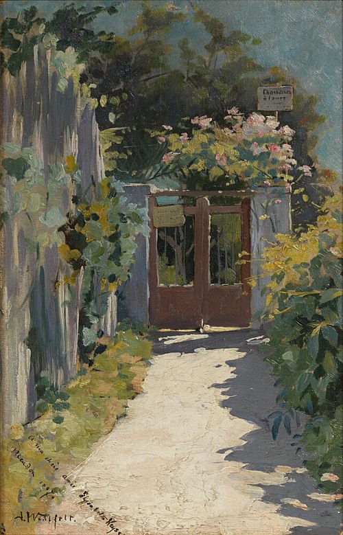Impression from Meudon, 1887, Ingeborg Westfelt-Eggertz