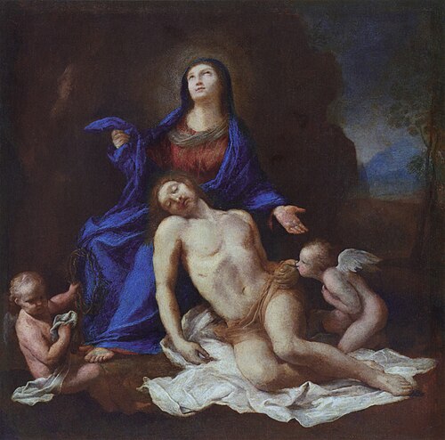Pietà, 1650, Andrea Sacchi