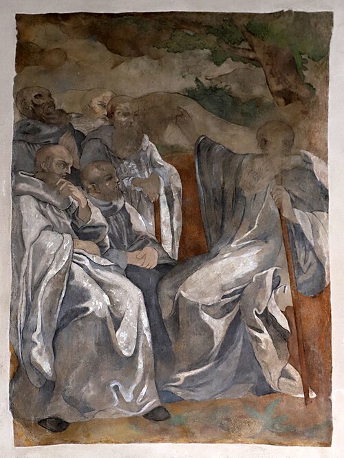 san ronualdo e cinque monaci, , Andrea Sacchi
