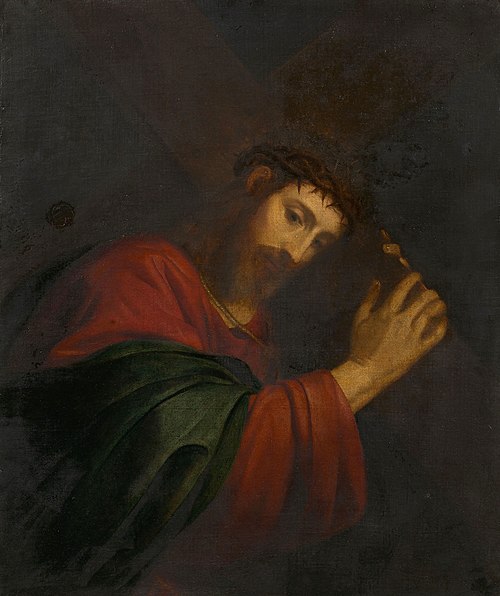 Christ Bearing the Cross, 1650, Andrea Sacchi