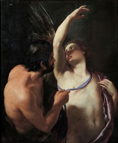 Daedalus and Icarus, 1645, Andrea Sacchi