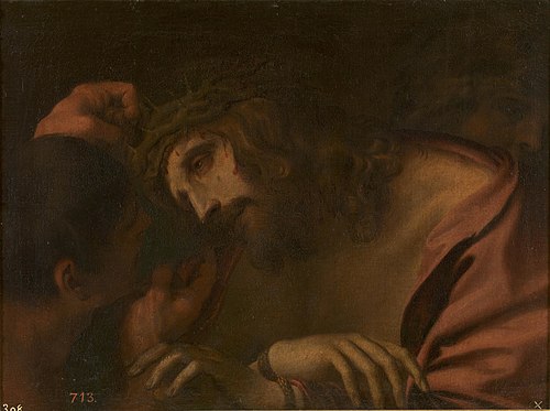 The Crowning with Thorns, 1601, Andrea Sacchi