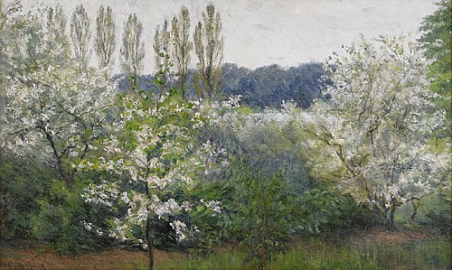 Flowering tree, 1890, Ida Gisiko-Spärck