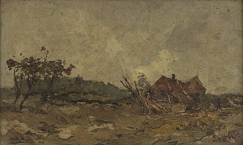 Landschap met boerenhoeve, 1909, Albert Dumoulin